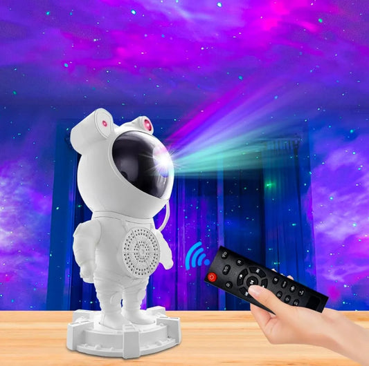 ¡ASTRONAUTA PROYECTOR CON PARLANTE🚀🌌!